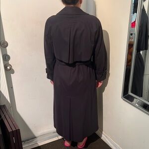 Women's Black Trench Coat